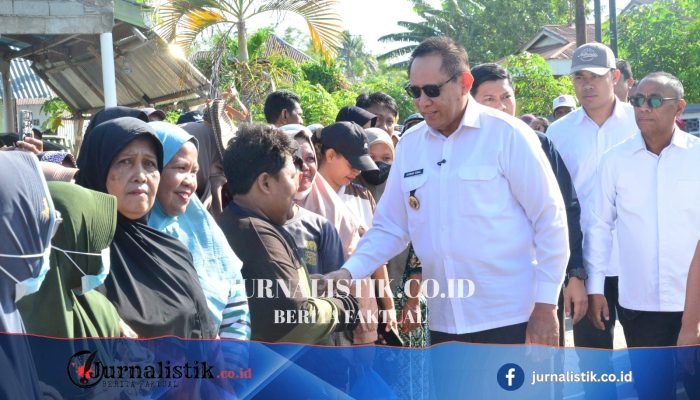 Rp95 Ribu untuk 2.000 Paket Bahan Pokok di Desa Luwoo Telaga Jaya, Warga Sebut Oase Musim Kemarau