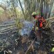 Kebakaran Lahan Bondawuna Tuntas Dipadamkan, Dit Samapta Polda Gorontalo Kerahkan Mobil Karhutla