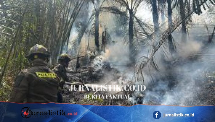 Kebakaran Lahan di Desa Alale Bone Bolango Padam Pukul 14.40 WITA