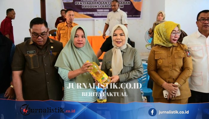 Idah Syahidah Rusli Habibie Pastikan Bantuan Bahan Produksi UMKM Gorontalo Utara Layak Pakai