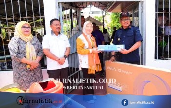 Wagub Gorontalo Idah Syahidah Beri TV serta Dua Set Tempat Sampah di Lapas Boalemo