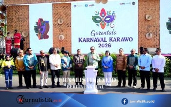 Gubernur Gusnar Resmikan GoHM di Gorontalo Karnaval Karawo