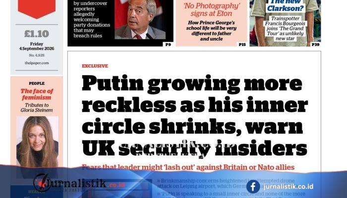 Sorotan headline media: ‘Foreign donations sting’ serta ‘Argentina threat to Falklands’