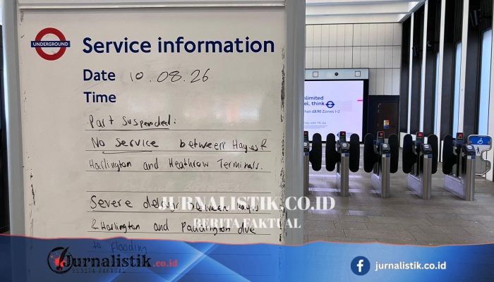 Kebakaran rumput lumpuhkan akses kereta ke Heathrow, Paddington–terminal dan Reading berhenti