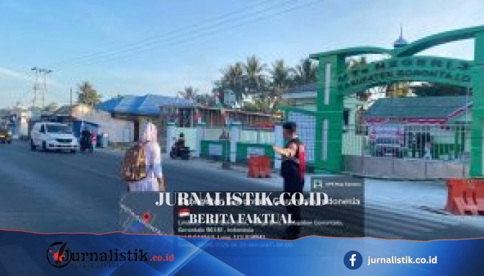 Dit Samapta Polda Gorontalo Siagakan Pengaturan Arus Pagi di Depan Sekolah untuk Pelajar Aman dan Lalu Lintas Lancar, 10 Agustus 2026