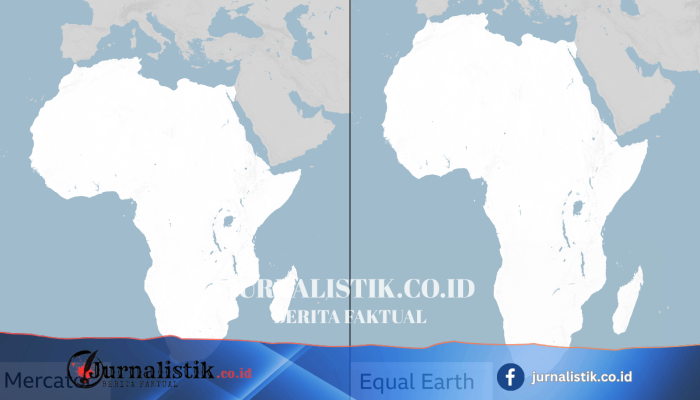 Sidang PBB Setujui Peta Dunia Baru agar Ukuran Afrika Lebih Akurat