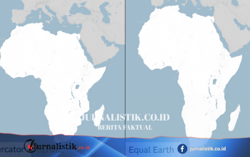 Peta Dunia Versi PBB: Mercator Dinilai Keliru soal Ukuran Afrika, Equal Earth dan Peters Dibandingkan