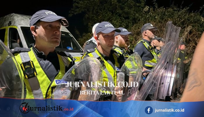 Pria Disidang Usai Unjuk Rasa Anti-Imigran di Portsmouth