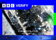 Citra Satelit: Kerusakan besar menutup pipa minyak vital di Arab Saudi