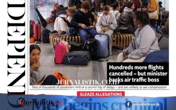 Nigel Farage diselidiki Met atas dugaan dana Reform UK; 2.000+ penerbangan batal imbas gangguan NATS