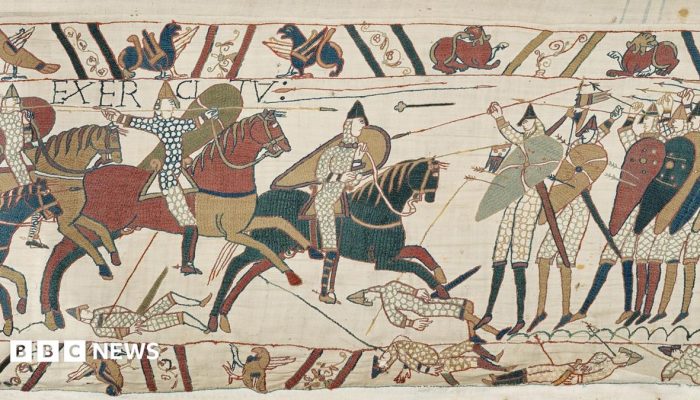 Ancaman gugatan, British Museum siapkan tur Bayeux Tapestry dengan deskripsi audio bagi tuna netra