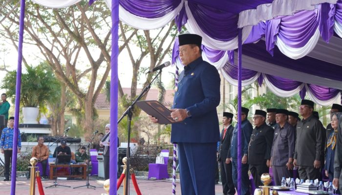 Gusnar Ismail Memimpin Upacara Hari Kesaktian Pancasila Pemprov Gorontalo, Kamis 1 Oktober 2025