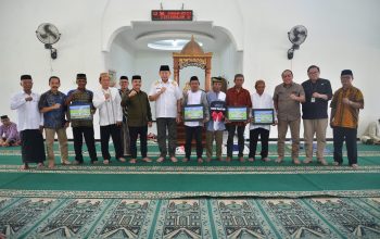 Gusnar Ismail Serahkan 153 Alsintan di Masjid Al-Muhajirin Desa Suka Makmur Tolangohula untuk Asparaga, Tolangohula, Boliyohuto, dan Mootilango (2/10/2026)