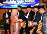 Wagub Gorontalo Idah Syahidah Rusli Habibie Minta Advokat Baru Jaga Etika dan Integritas PERADI