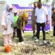 Wagub Idah Syahidah Rusli Habibie Letakkan Batu Pertama Gudang Vertical Dryer dan Serahkan Alsintan di Kabgor