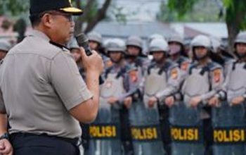 Wakapolda Gorontalo Brigjen Dedy Suhartono Beri Arahan Pengamanan Unjuk Rasa agar Aman dan Kondusif