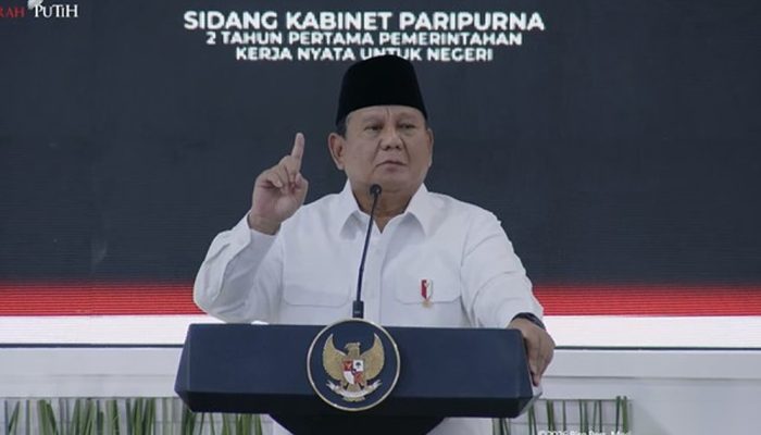 Prabowo: SDA Ibarat Darah, Bila Bocor Tak Mungkin Negara Selamat
