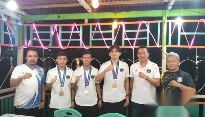 Disparekrafpora Gorontalo Gelar Jamuan Atlet Peraih 1 Perak dan 3 Perunggu ASEAN Games