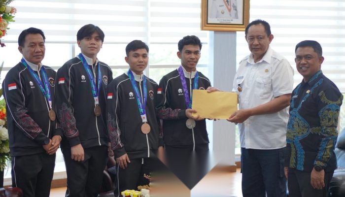 Gubernur Gorontalo Beri Bonus Atlet Sepak Takraw Peraih Perak dan Perunggu ASEAN Games Jepang 2026