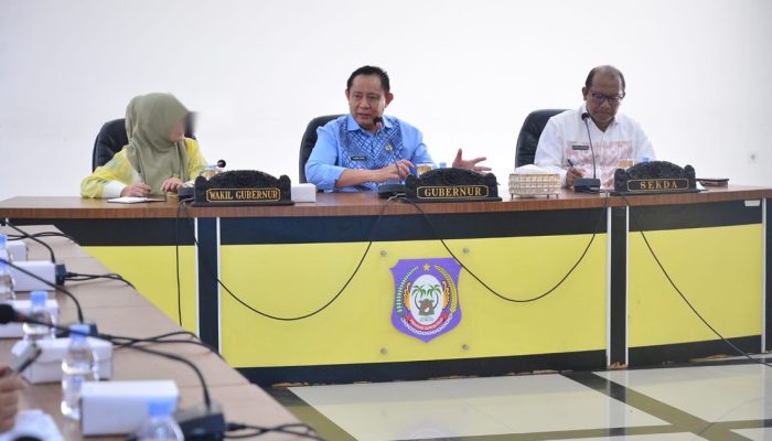 Rapat Gusnar Ismail, Pemprov Gorontalo Siapkan Kunker Tim Seruni KMP
