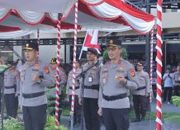 Apel Welcome and Farewell Parade, Irjen Pol Nurworo Danang Resmi Terima Pataka Polda Gorontalo
