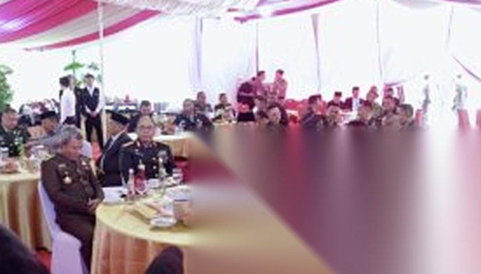 Wakapolda Gorontalo Hadiri Upacara HUT ke-81 TNI, Perkuat Sinergitas TNI-Polri