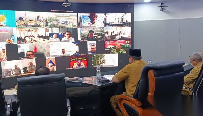 Gusnar Ismail Pimpin Rapat Koordinasi Antisipasi Dampak Asap bagi Transportasi dan Kualitas Udara Gorontalo