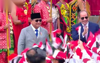 El-Sisi Tiba di Istana Negara untuk Bertemu Prabowo