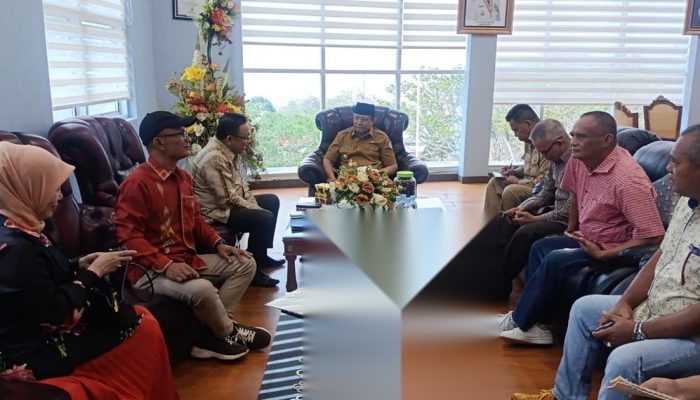 Gusnar Ismail Terima Audiensi JKN Gorontalo, Pengukuhan Diminta Digelar di Ruang Terbuka