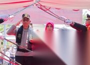Pedang Pora Sambut Kapolda Gorontalo Baru, Irjen Pol Nurworo Danang Resmi Memulai Tugas